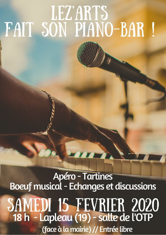 Lez'arts fait son piano bar